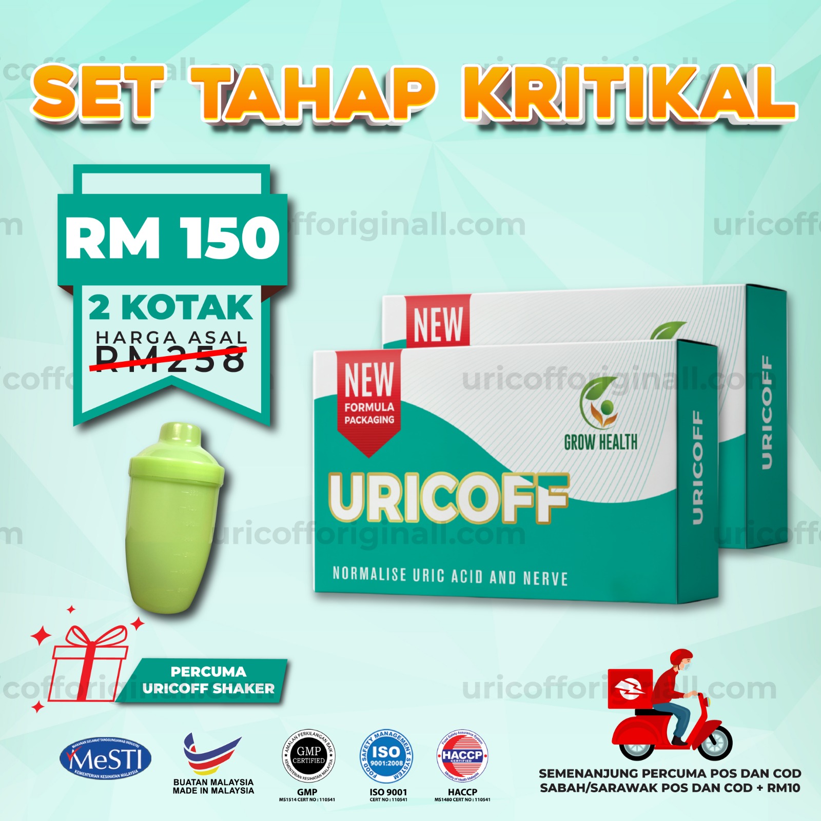 SET TAHAP KRITIKAL (2 KOTAK)