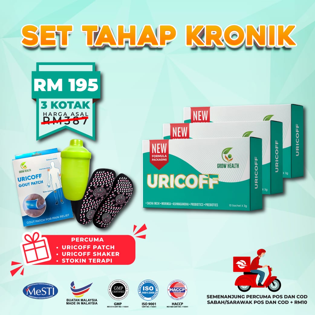 SET TAHAP KRONIK ( FREE 1 SHAKER + 1 PATCH )