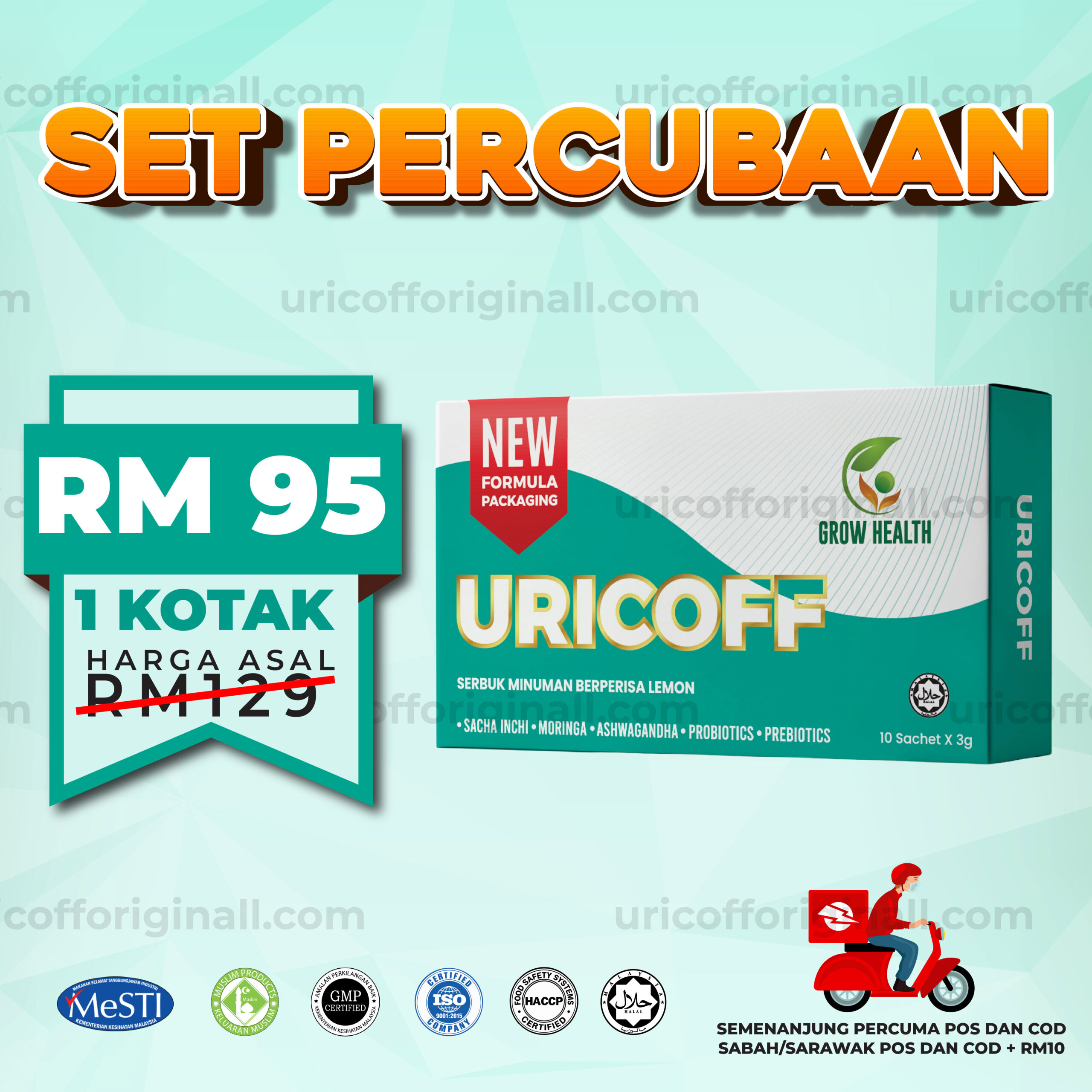 SET PERCUBAAN (1 KOTAK)